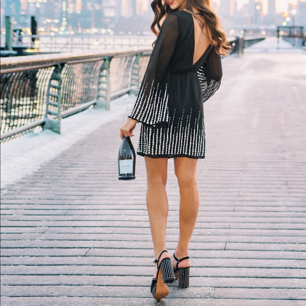 New Years Eve Sequin Party Dress